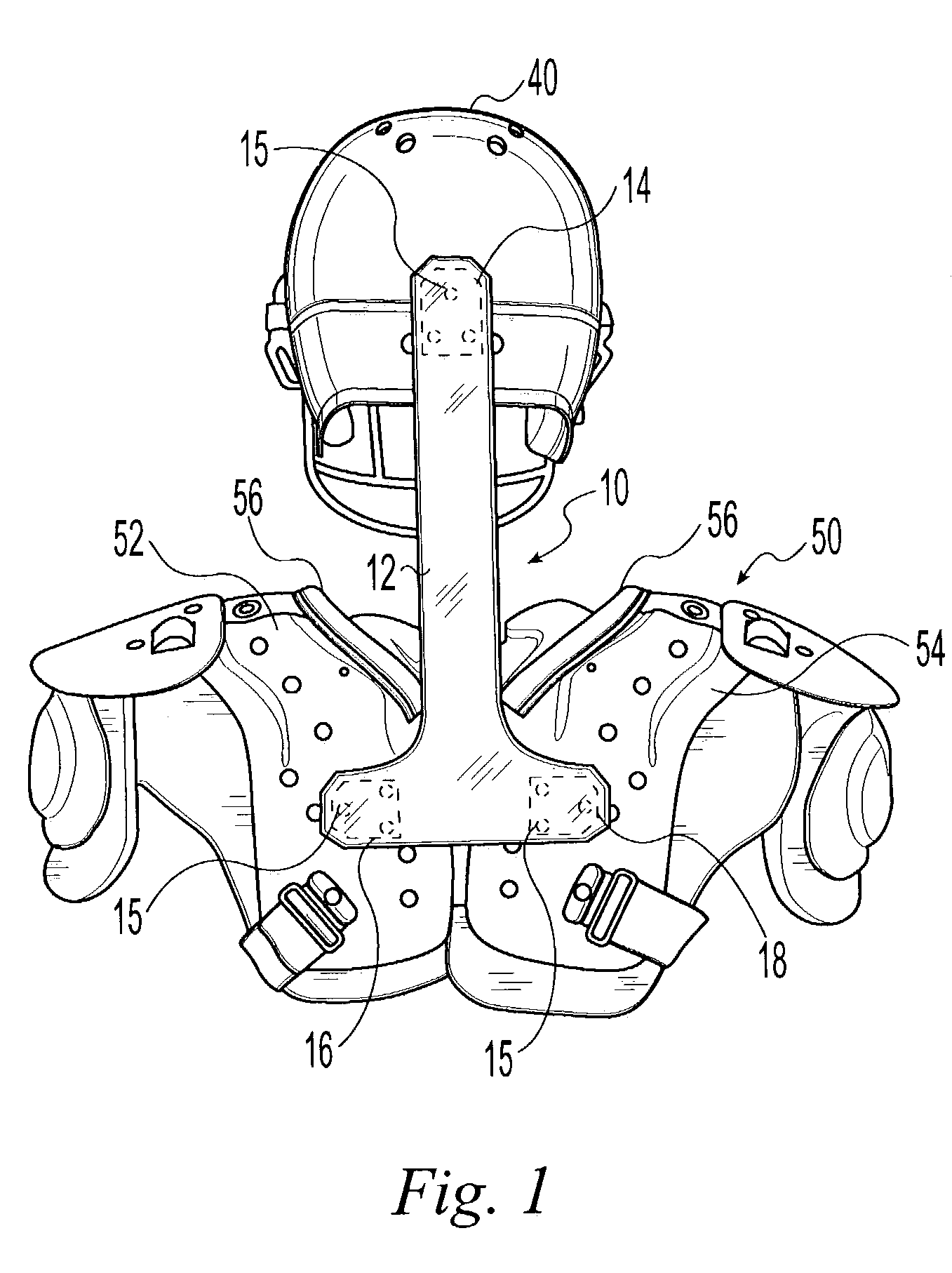 Training device for football