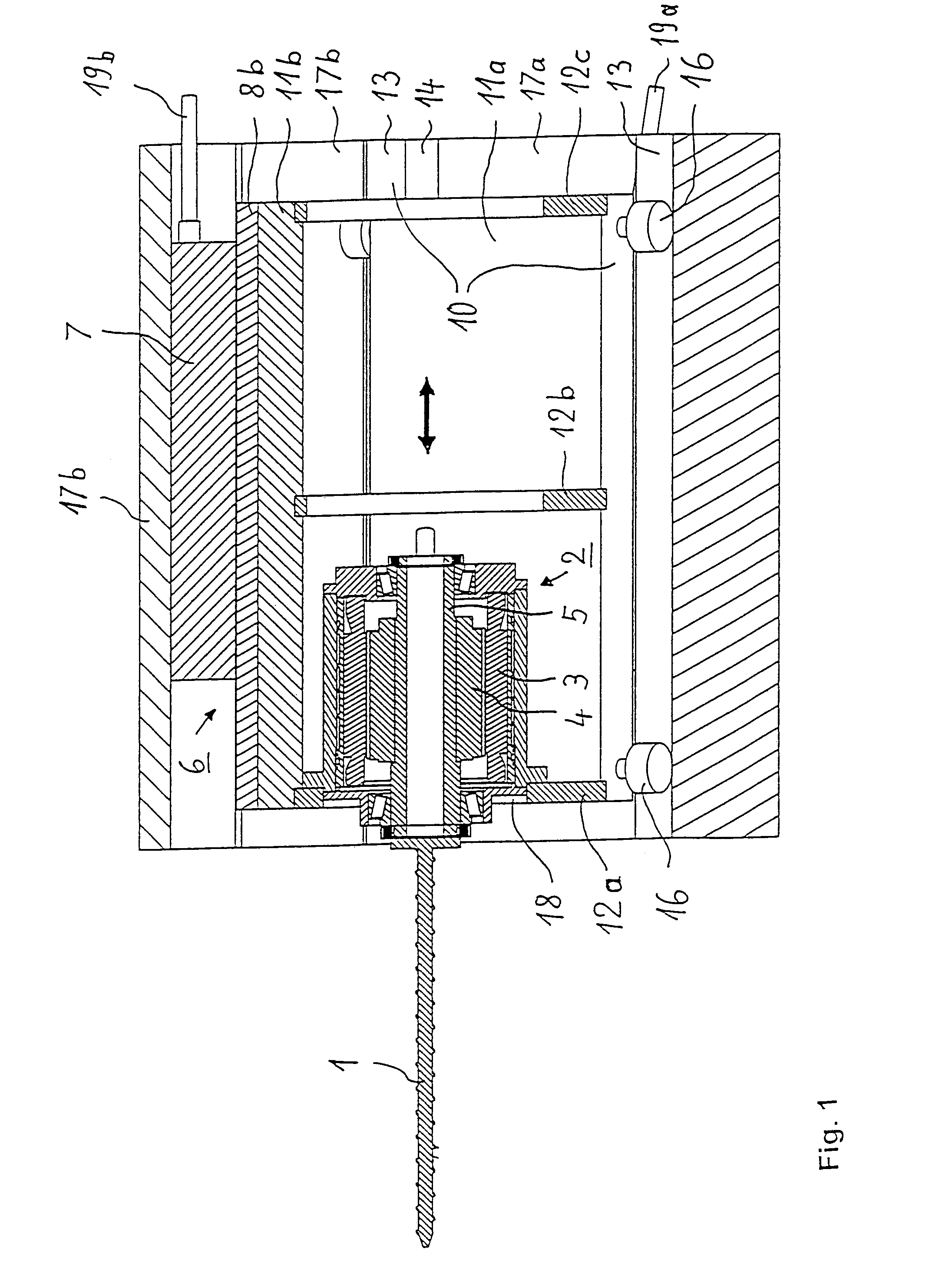 Injection unit for an injection moulding machine