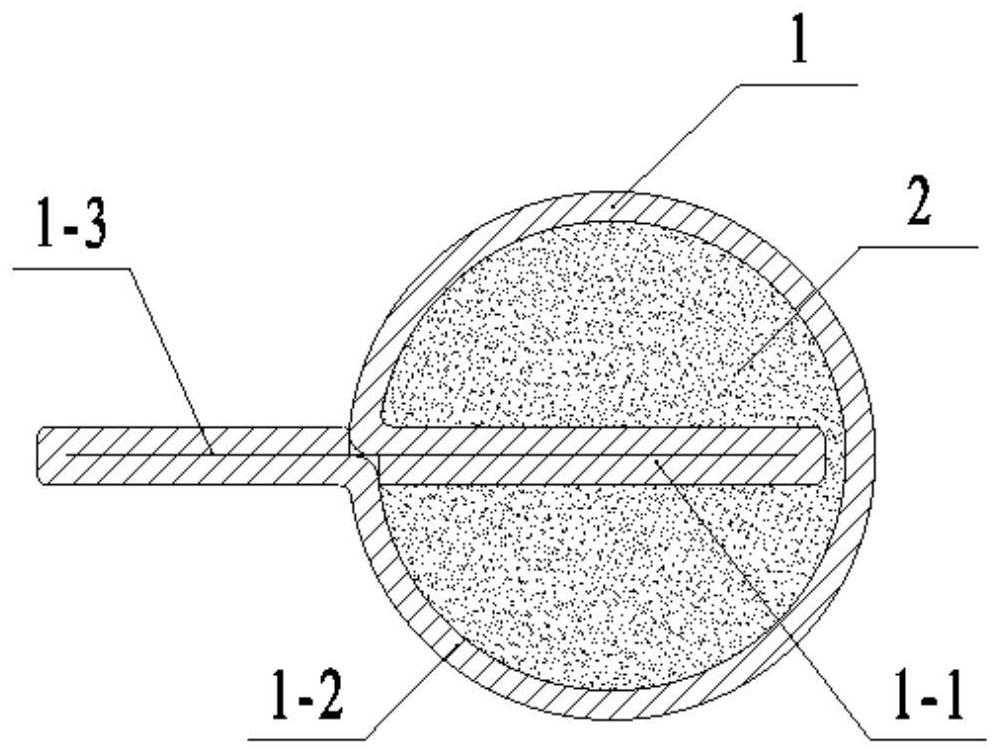 A wear-resistant surfacing flux-cored welding wire with uniform hardness of deposited metal