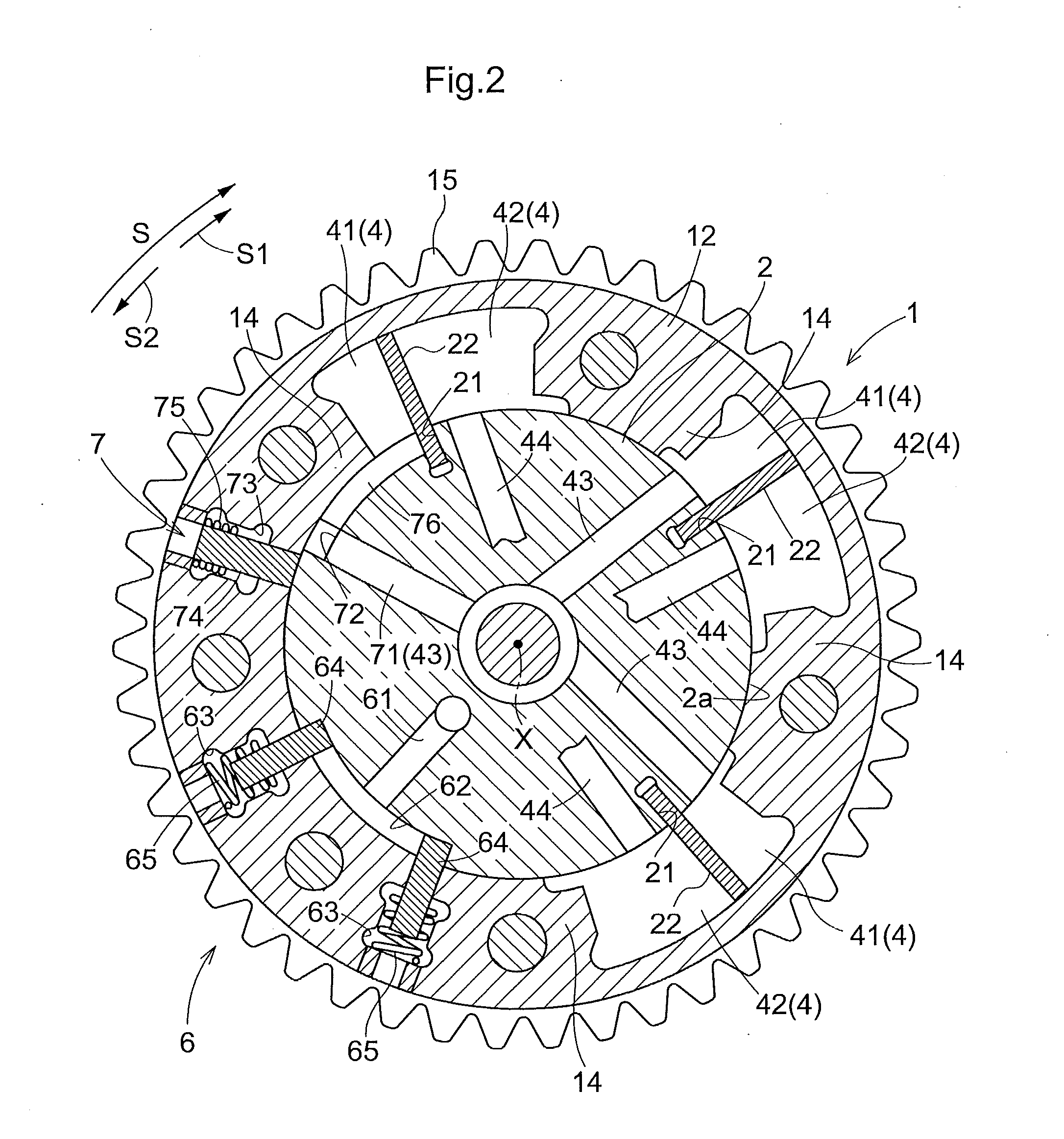 Valve timing control apparatus