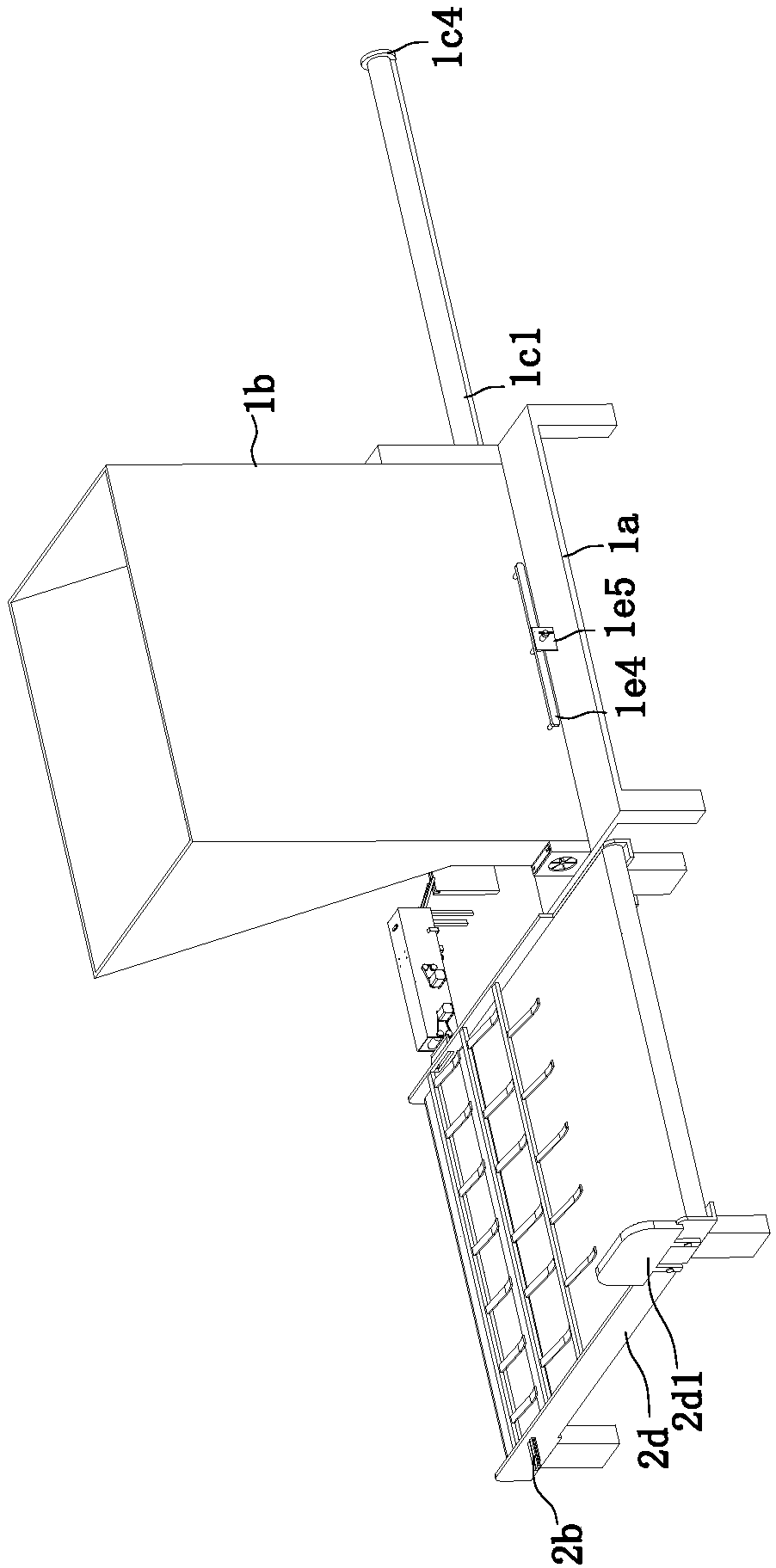 Automatic production line for bamboo chopsticks