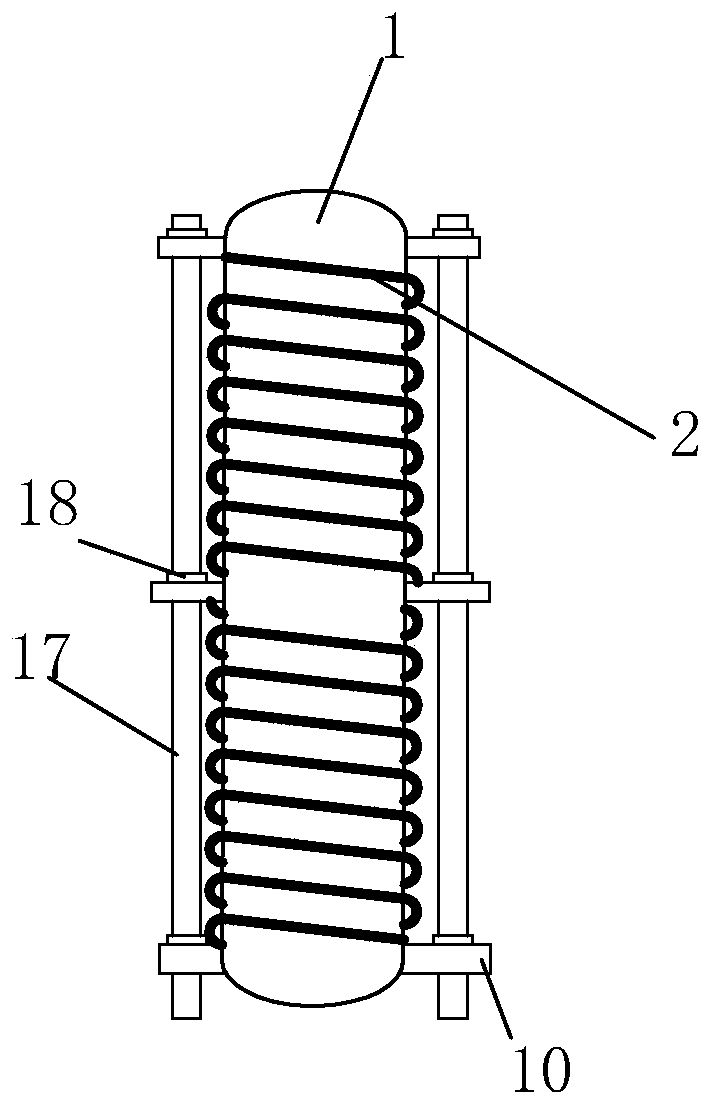 Intelligent electromagnetic heating type steam generator