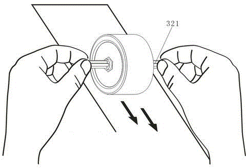 Wheel body with power source arranged internally and method for internally arranging power source of wheel body