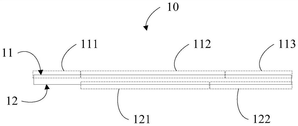 Positive plate, battery roll core, battery and preparation method of positive plate