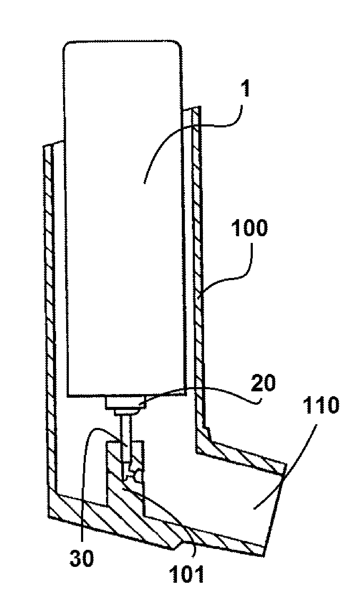 Fluid dispenser device