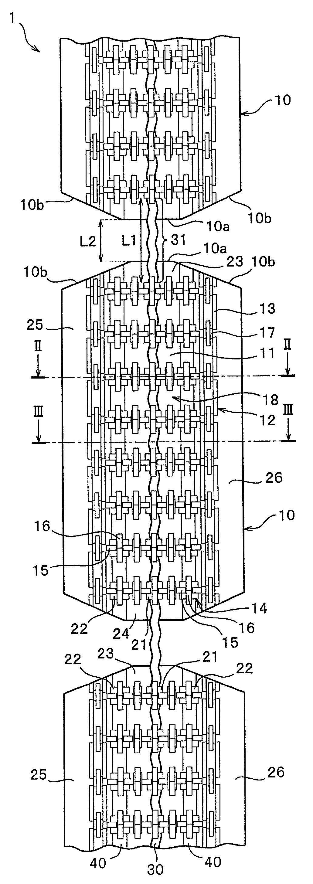 Molded hook and loop fastener