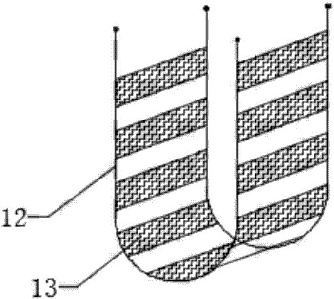 Glass window blind with gap size adjusting function