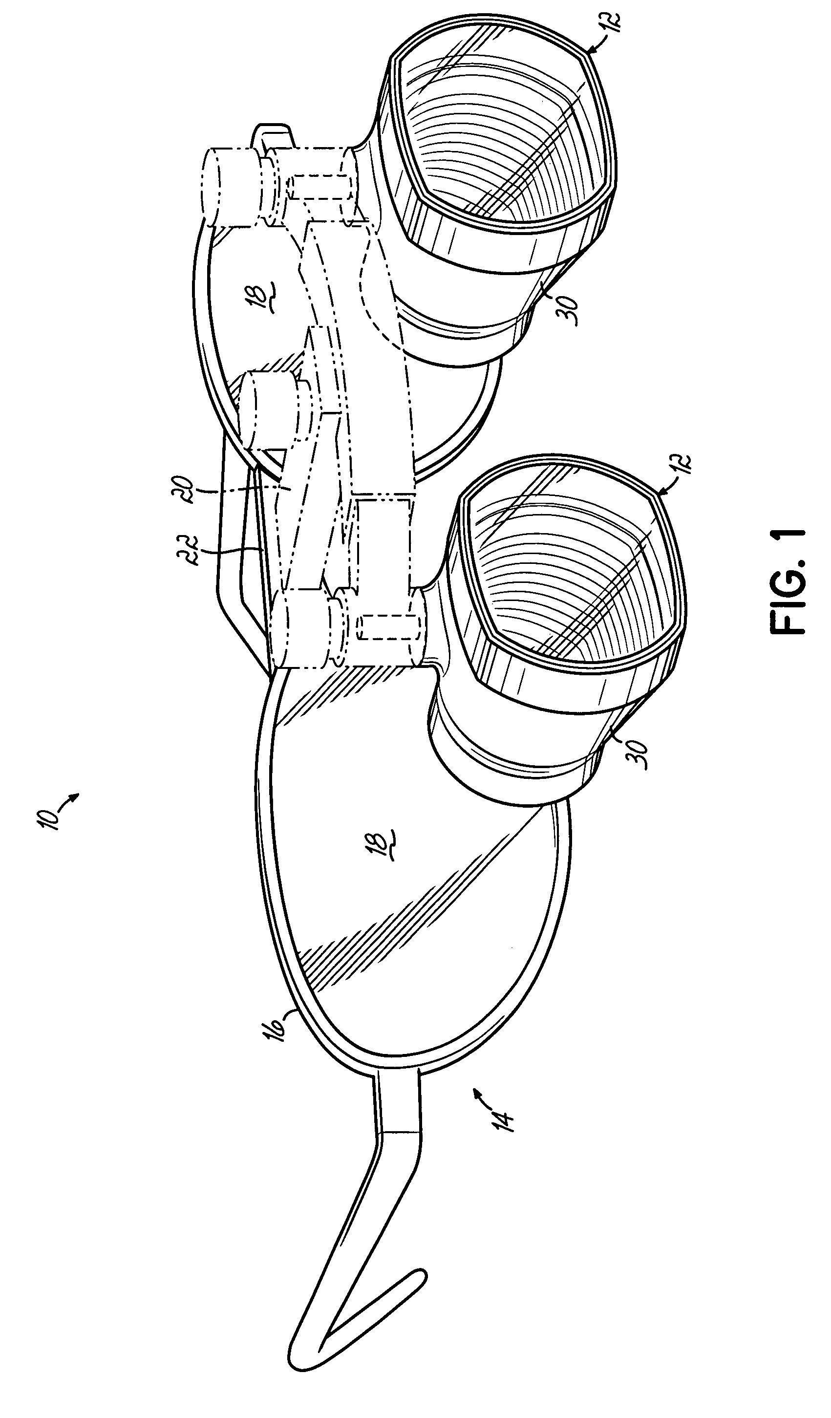 Light-weight high resolution viewer