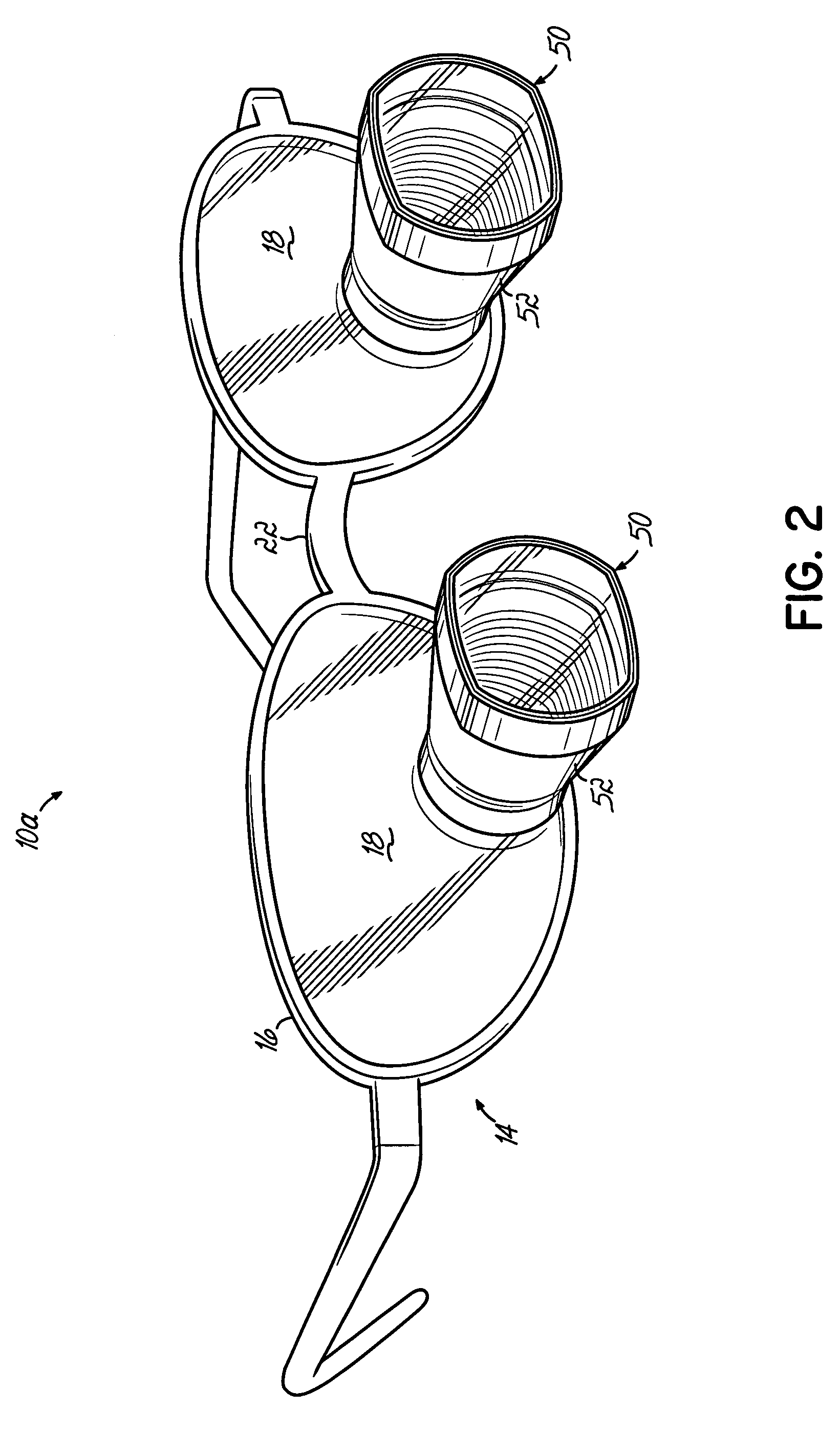 Light-weight high resolution viewer