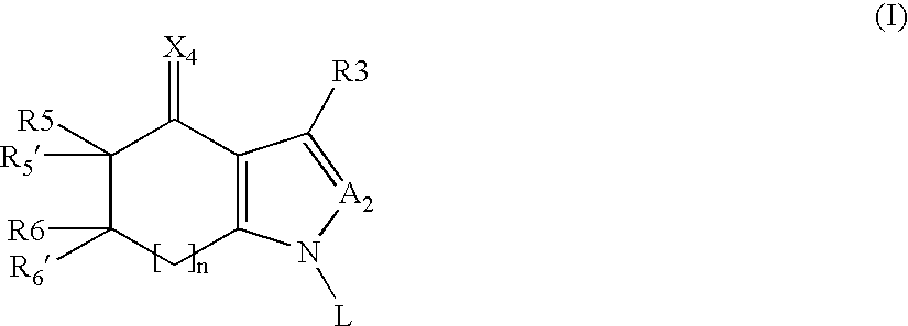 Tetrahydroindolone and purine derivatives linked to arylpiperazines