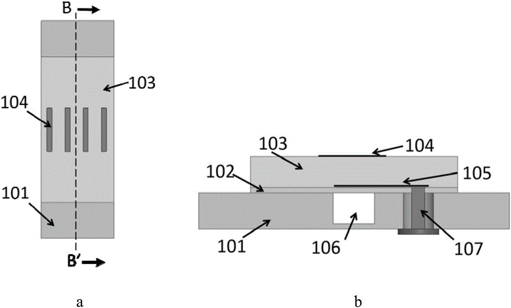 Connected cavity based phased array antenna