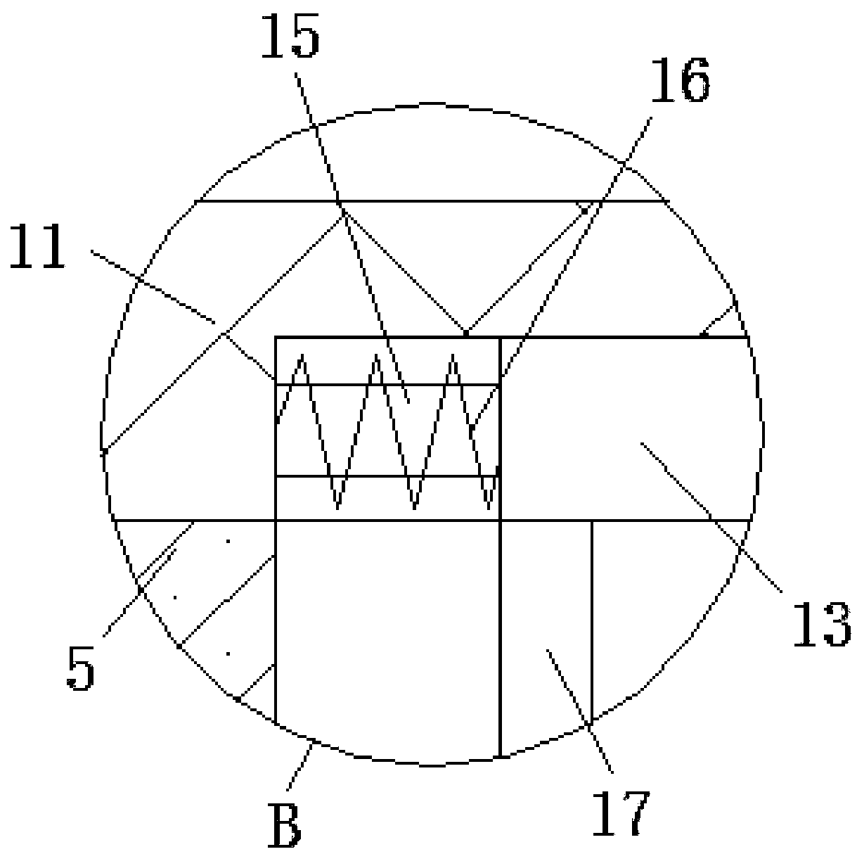 History and ideological and political teaching demonstration board with multidirectional demonstration function