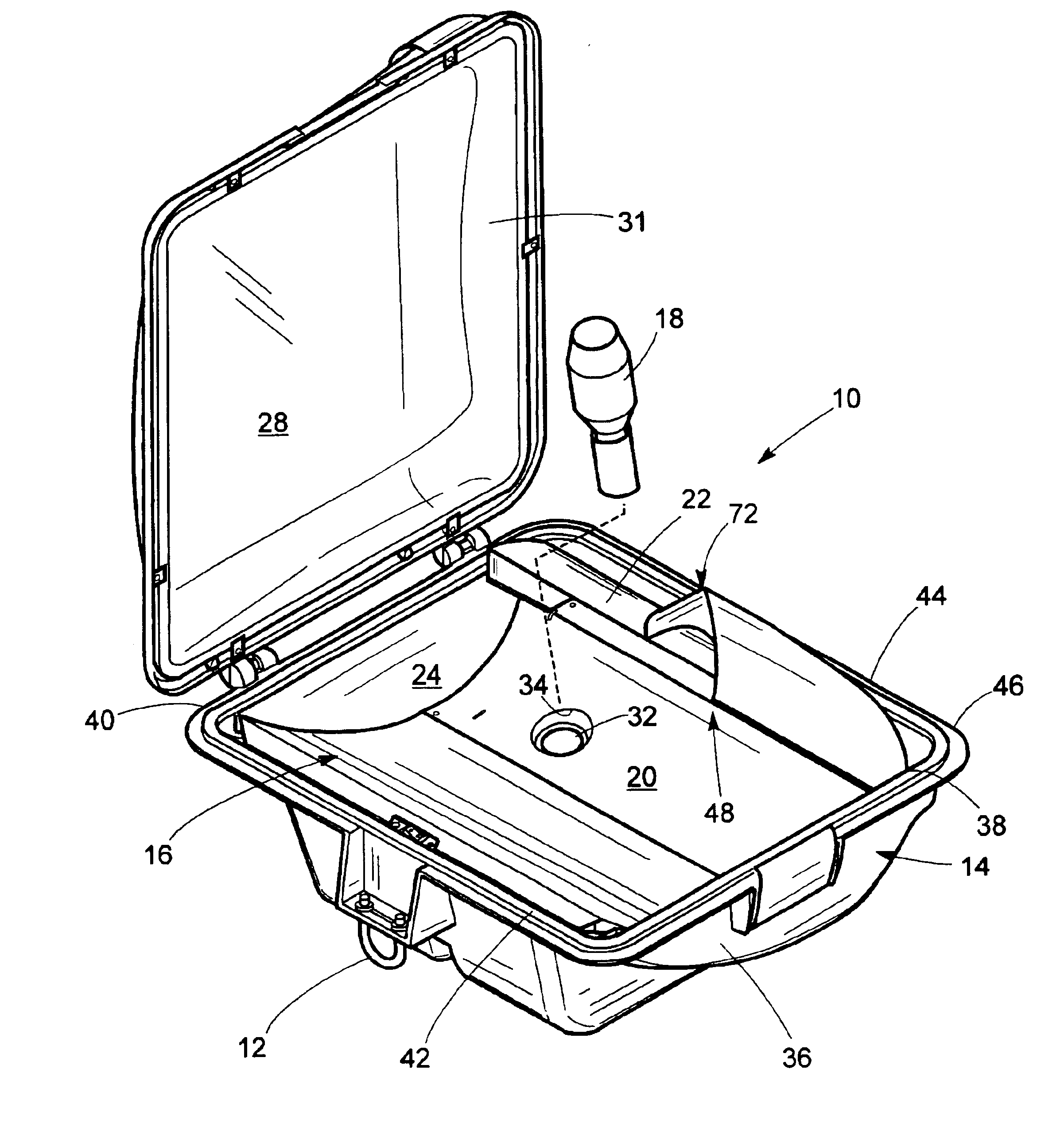 Luminaires for illumination of outdoor panels