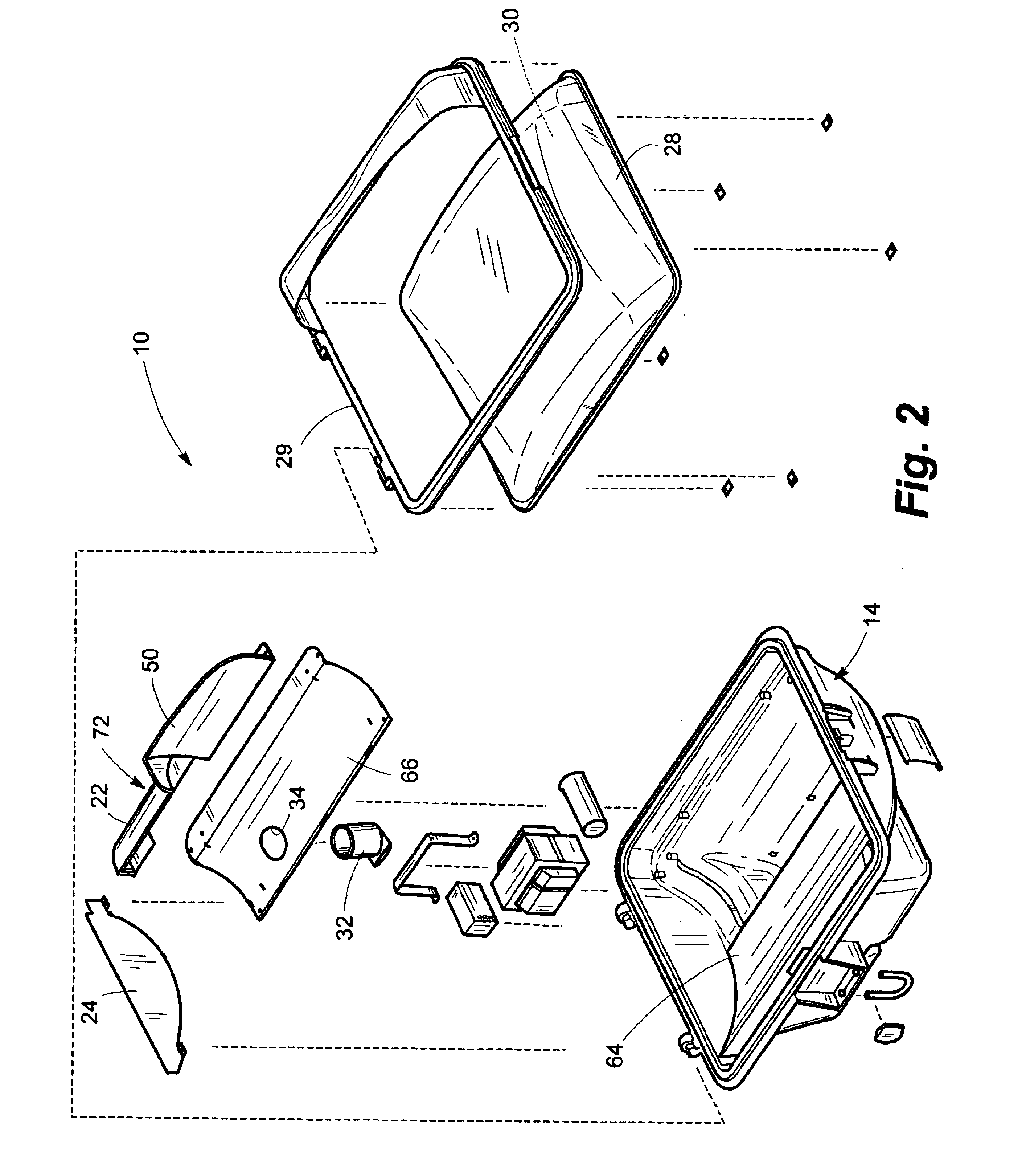 Luminaires for illumination of outdoor panels