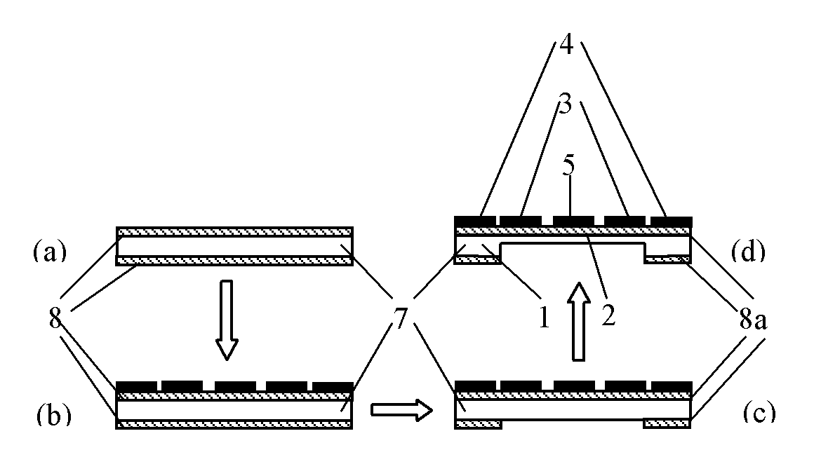 Micro-electro-mechanical system (MEMS) strain type icing sensor and detection method