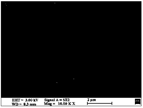 Preparation method of reduced graphene oxide/bioglass nanofiber scaffold