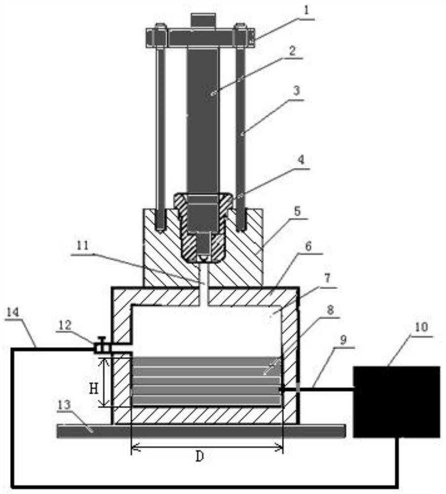 Piezoelectric type single injection measuring instrument