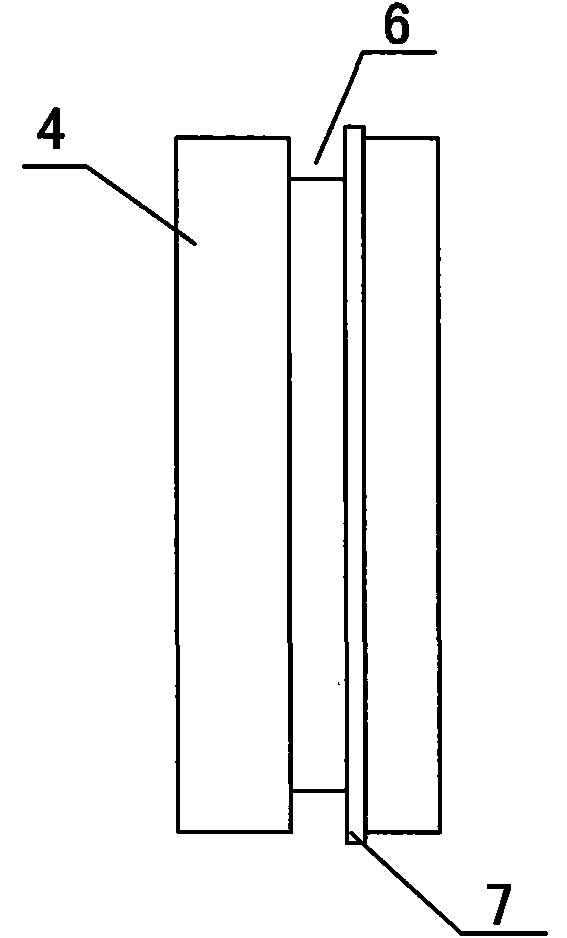 Waterproof structure of piezoelectric ultrasonic transducer