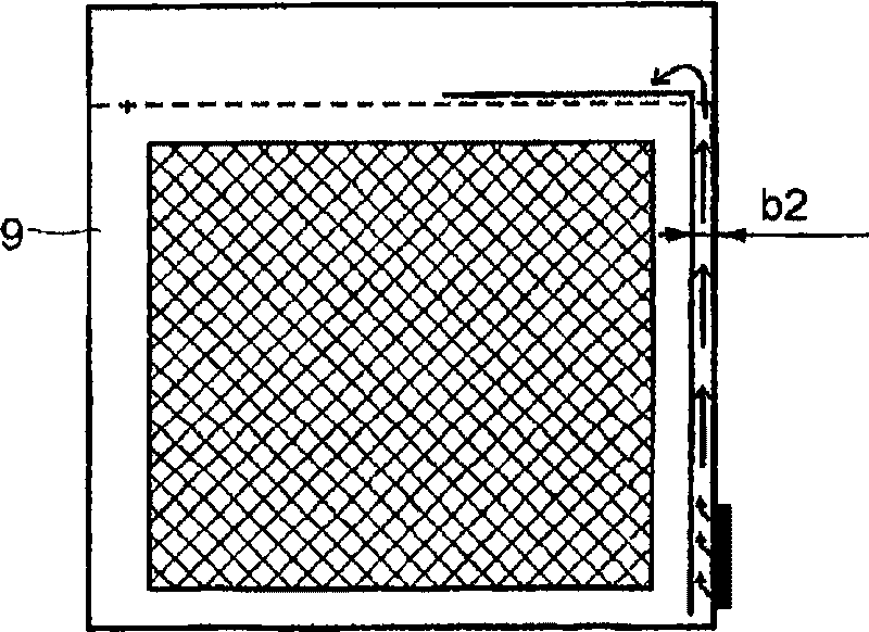 Liquid electrolyte battery with electrolyte mixing by convection current