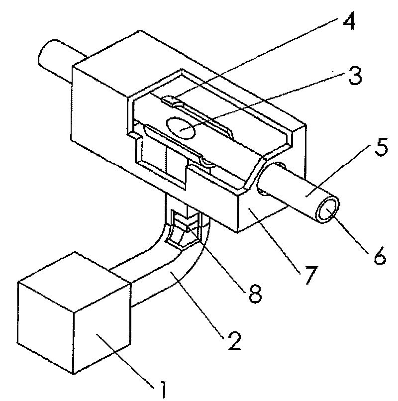 Plasma resonant cavity waveguide assembly with heat insulating function