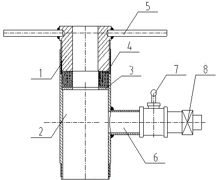 Sealer for sealing grouting wellhead