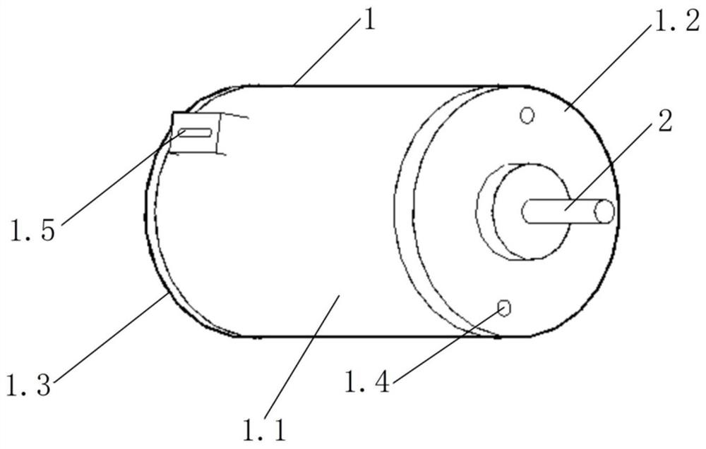 High-speed amorphous alloy permanent magnet motor