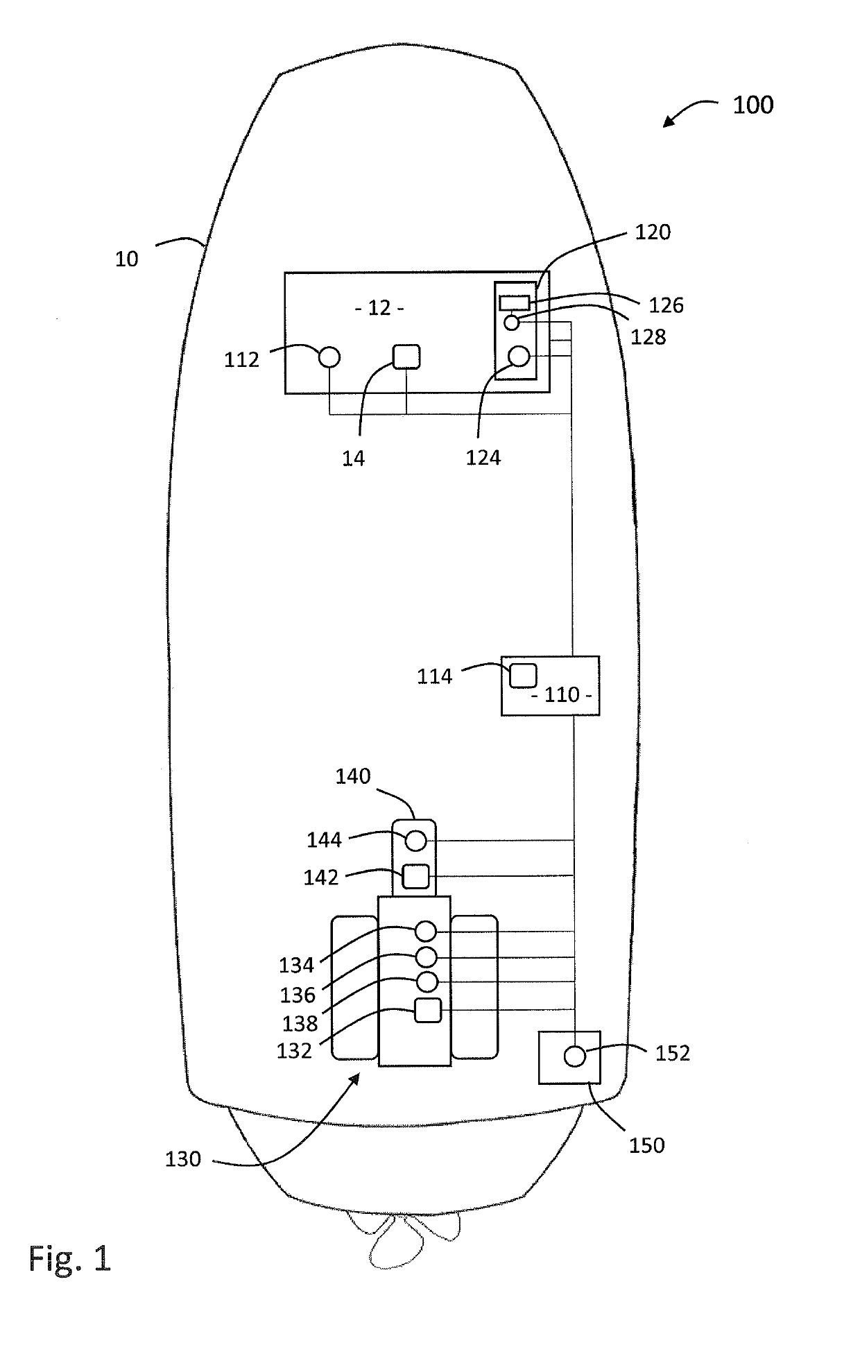 Handle-Operated Automatic Start and Stop for Marine Engine