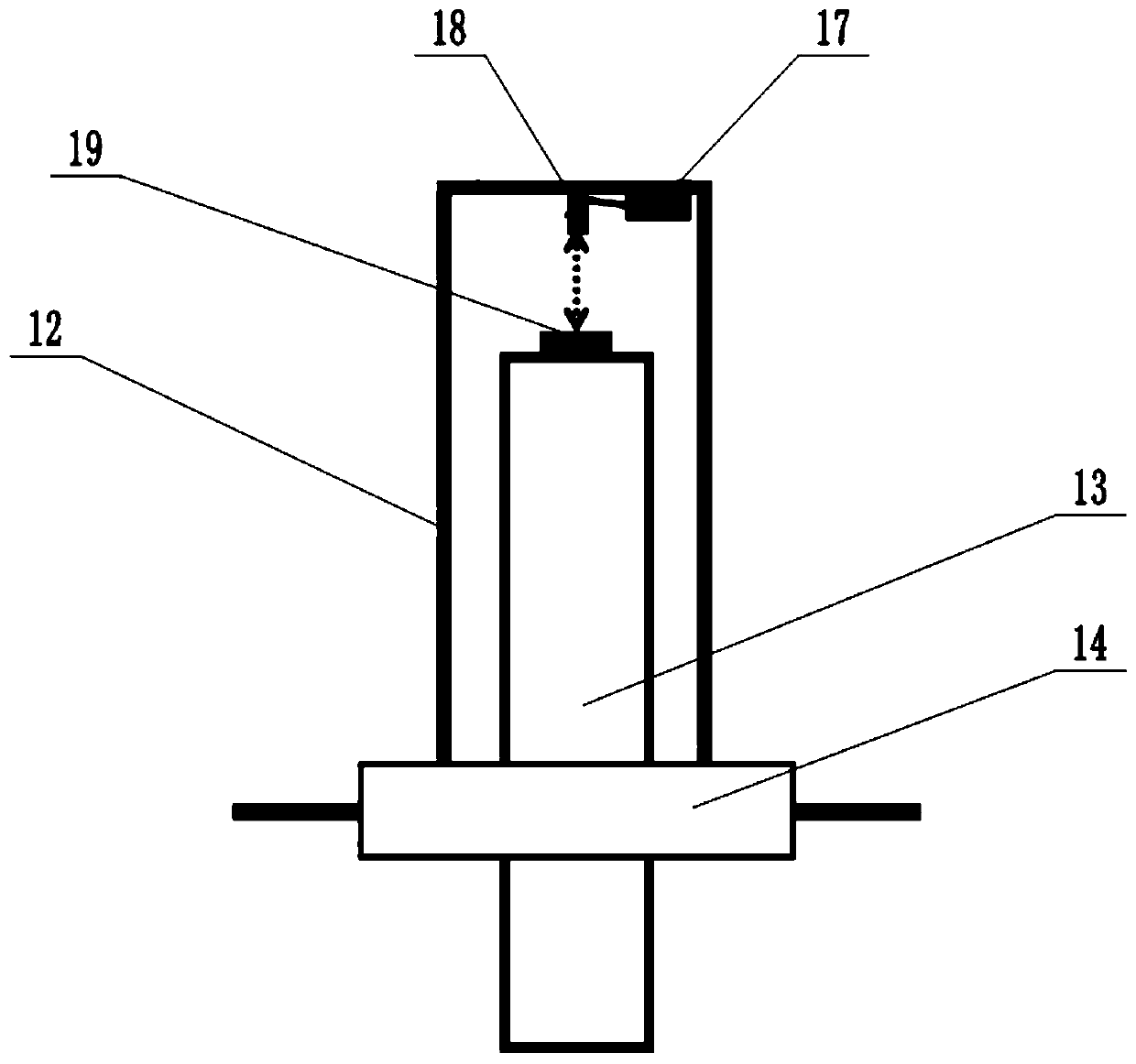 Pile-based soil settlement monitoring system based on optical fiber optical measurement technology