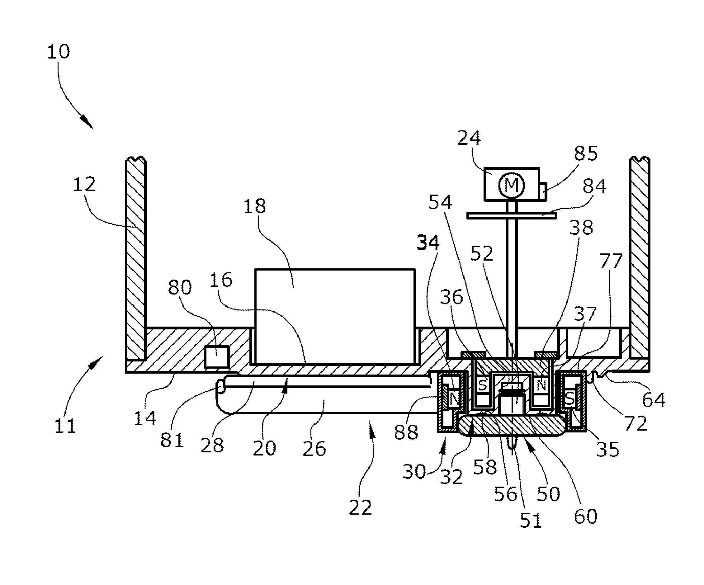 Waste water immersion probe