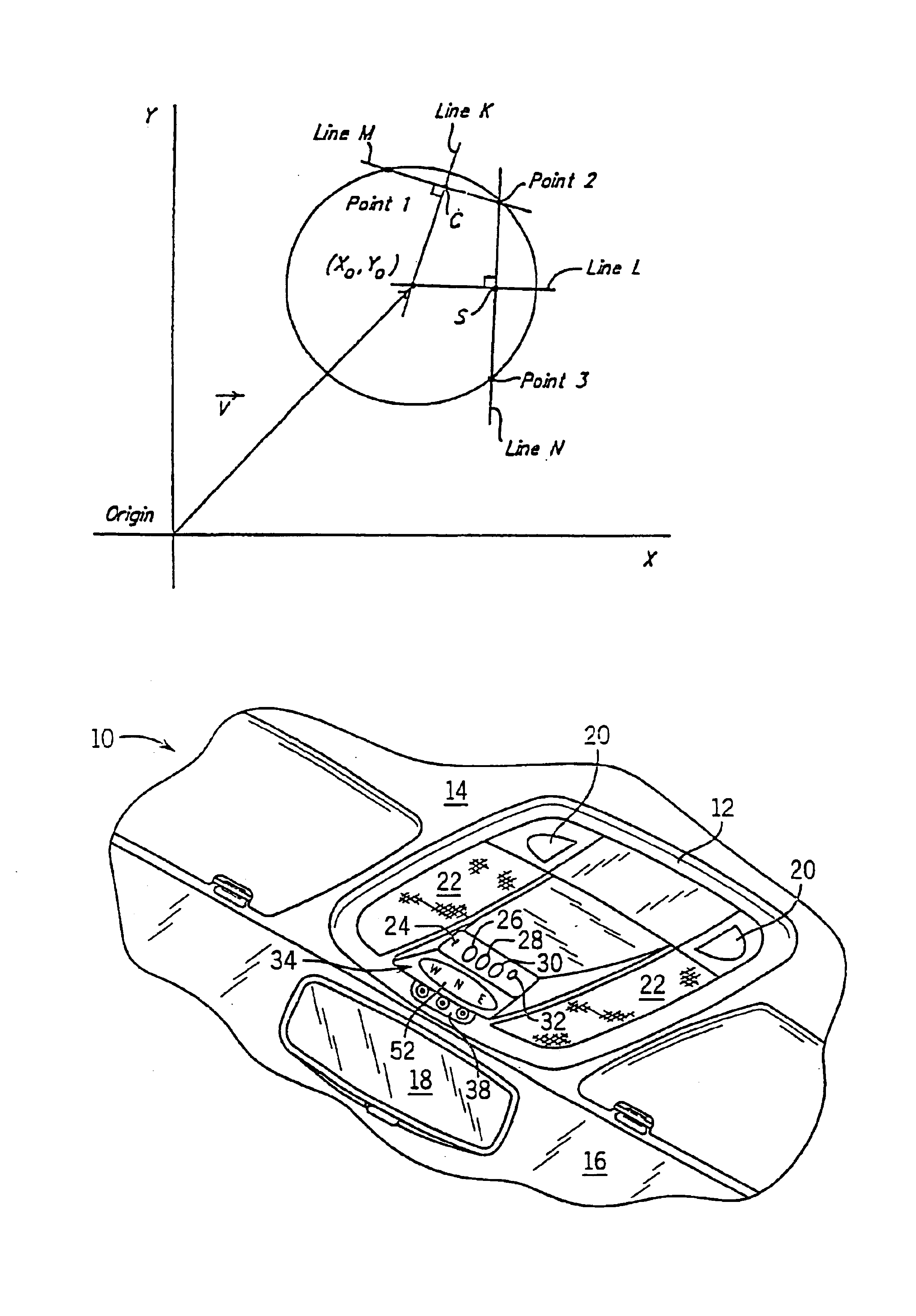 Vehicle compass system with continuous automatic calibration