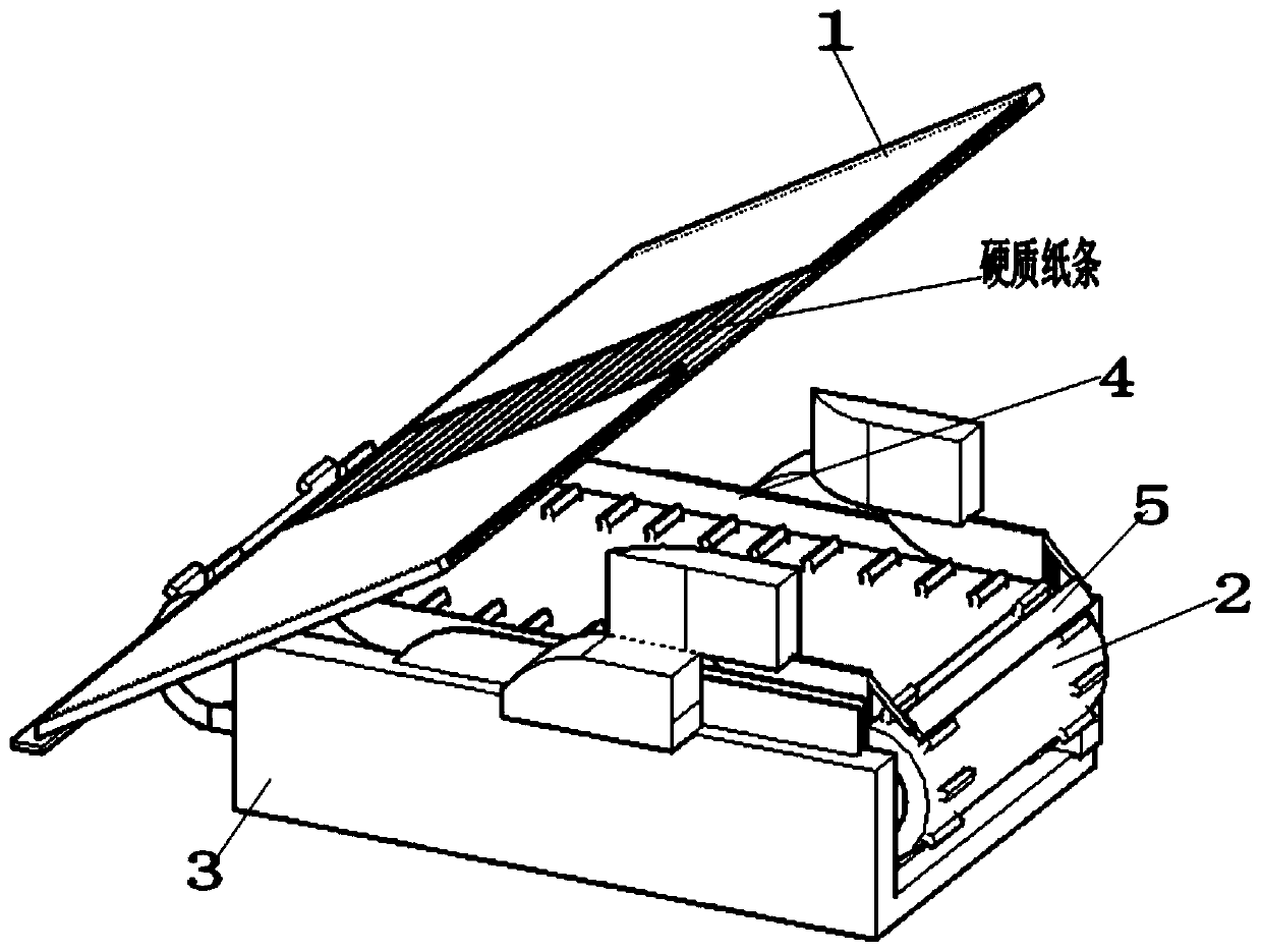 A progressive paper-based portable molding machine and portable molding method