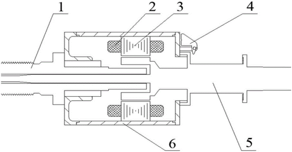 Spinning machine motor spindle based on stator winding dustproof and manufacturing method thereof