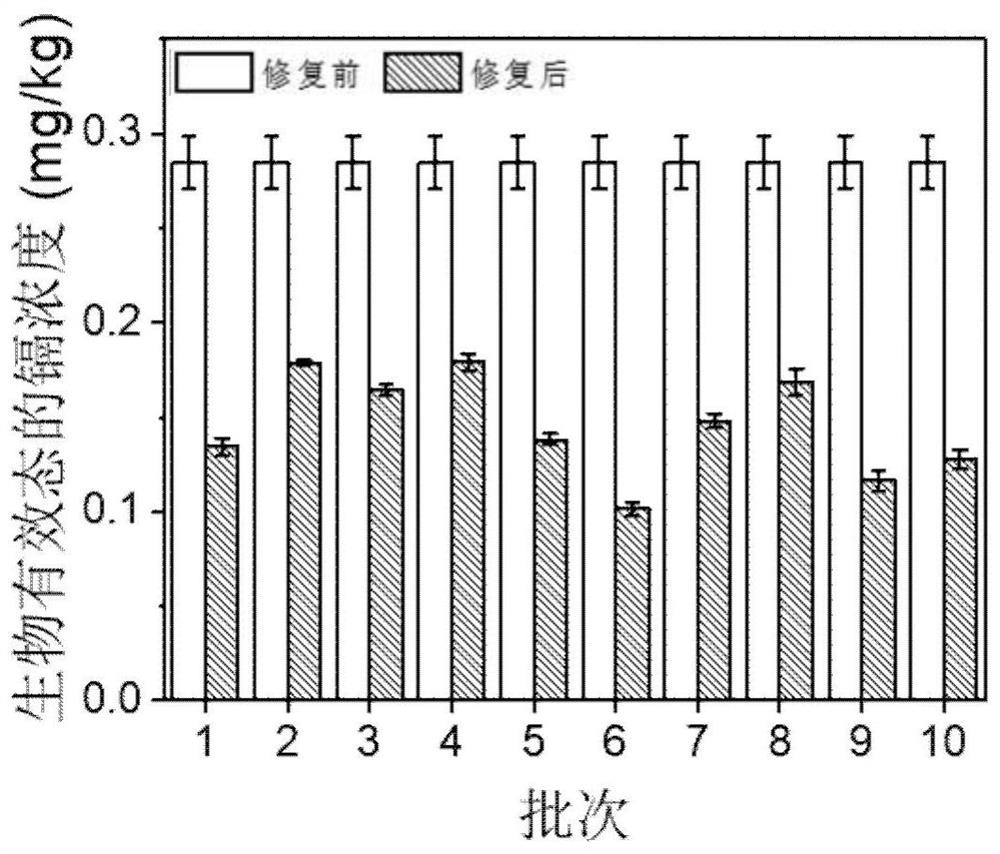 Device and method for in-situ remediation of cadmium and lead polluted farmland soil by microbial electrochemically driven sulfate reduction system