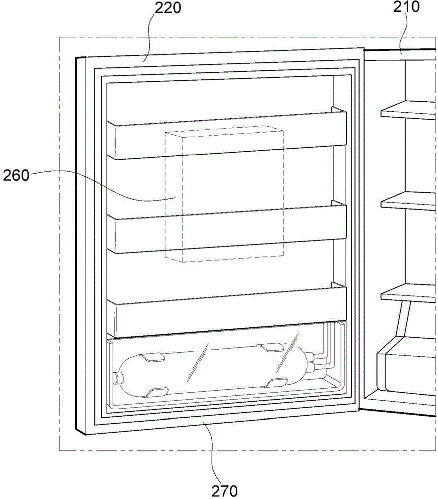 Refrigerator and method of replacing water tank for refrigerator