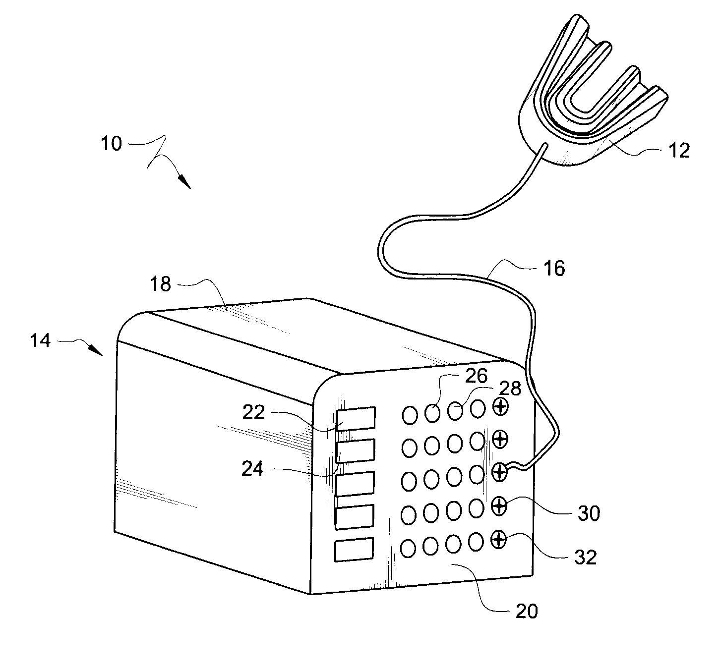 Treatment device and method for treating or preventing periodontal disease through application of heat