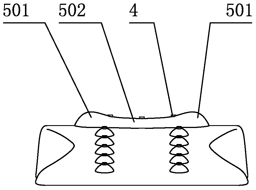 Neck and shoulder rehabilitative apparatus and manufacturing method thereof