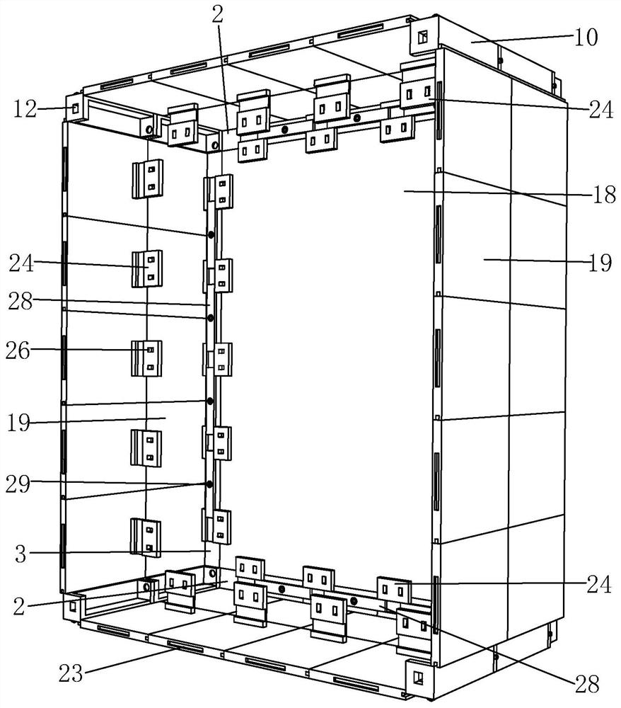 A construction method of a temporary collection station for plain river garbage