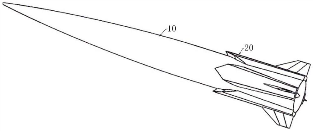 A hypersonic intake layout for an annular combustor