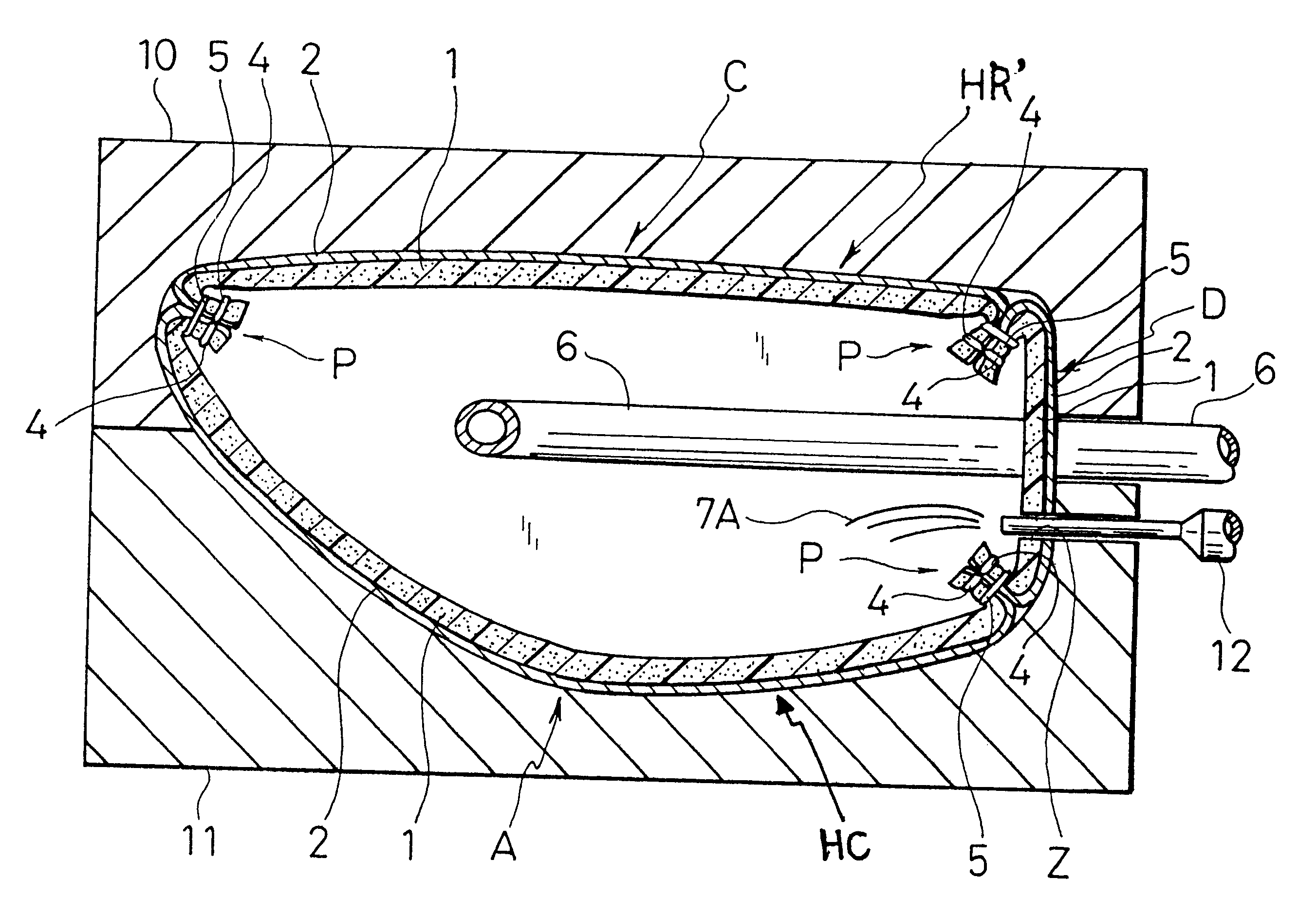 Method for forming a foamed product integral with trim cover assembly