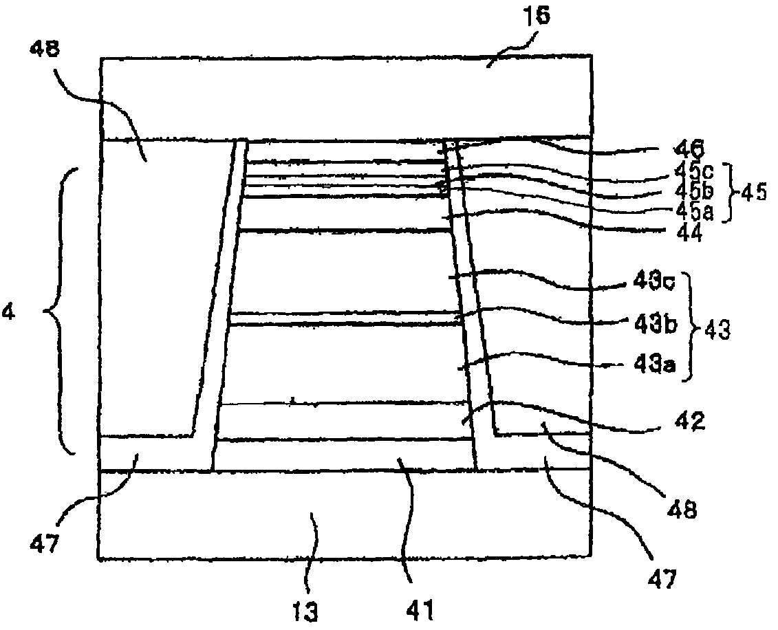 Magneto-resistance effect element having free layer including magnetostriction reduction layer and thin-film magnetic head