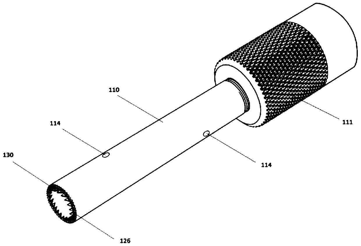 A limit sleeve ring saw