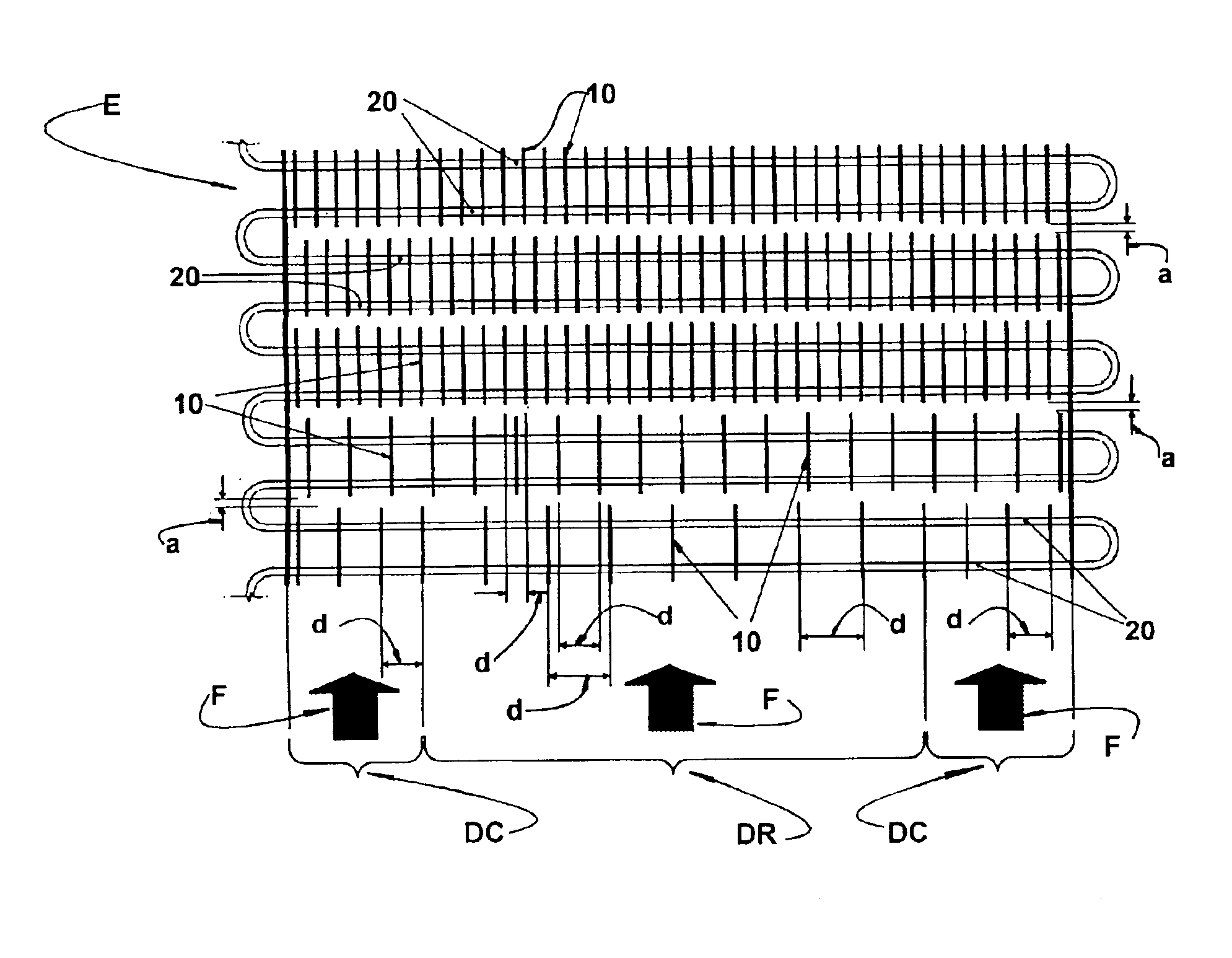 Evaporator for refrigeration systems