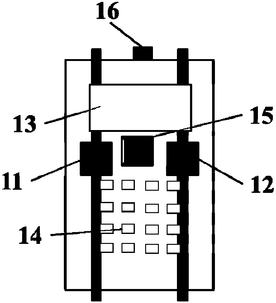 Underground coal mine coal seam gas-bearing capacity and pressure rapid measuring instrument and measuring method