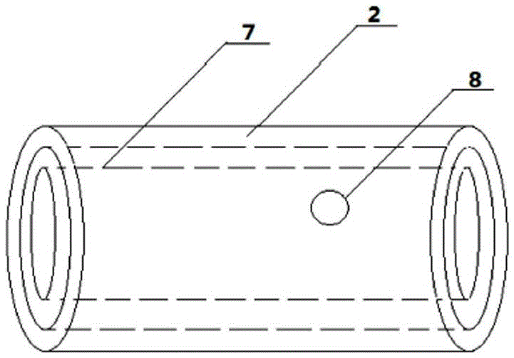 Optical fiber temperature sensor used for oil-immersed transformer winding