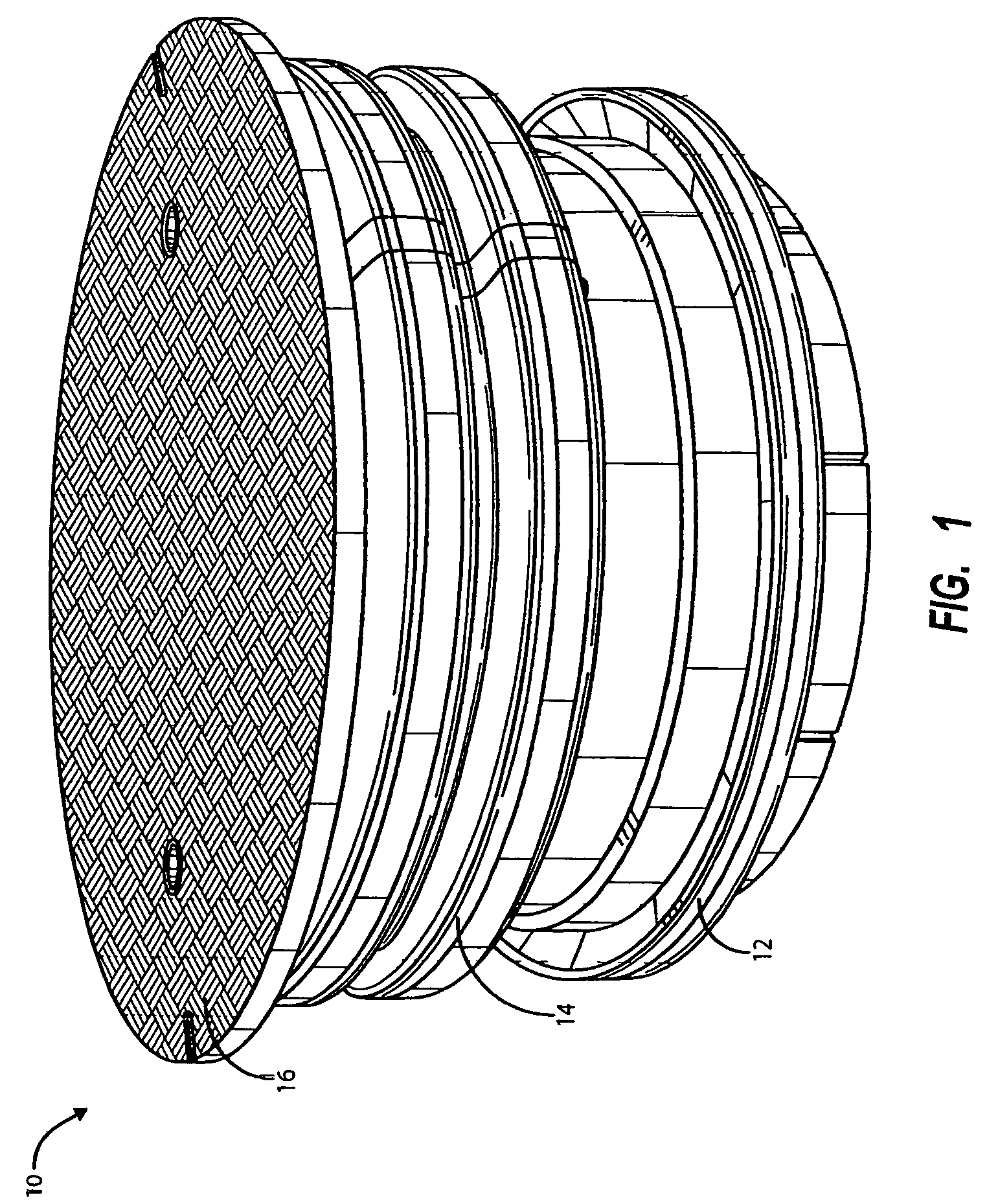 Cover system for septic tank