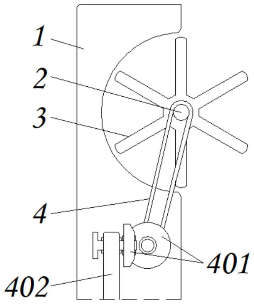 Environment-friendly automatic sewage treatment device with centrifugal automatic sewage discharge structure