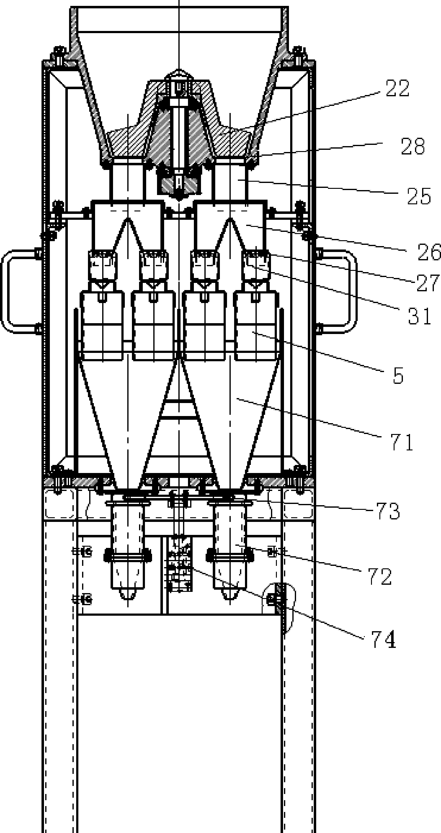 Medicine weighing and loading machine and use method thereof