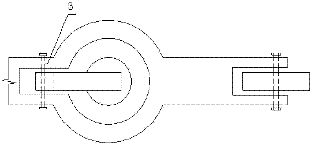 Variable diameter pipe external magnetic memory detection device