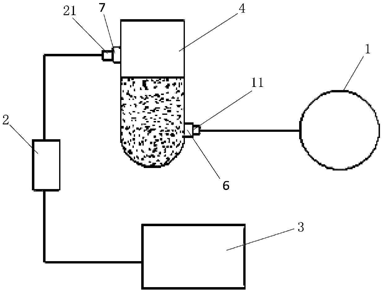 Metal source residual amount detection device and method and evaporation equipment