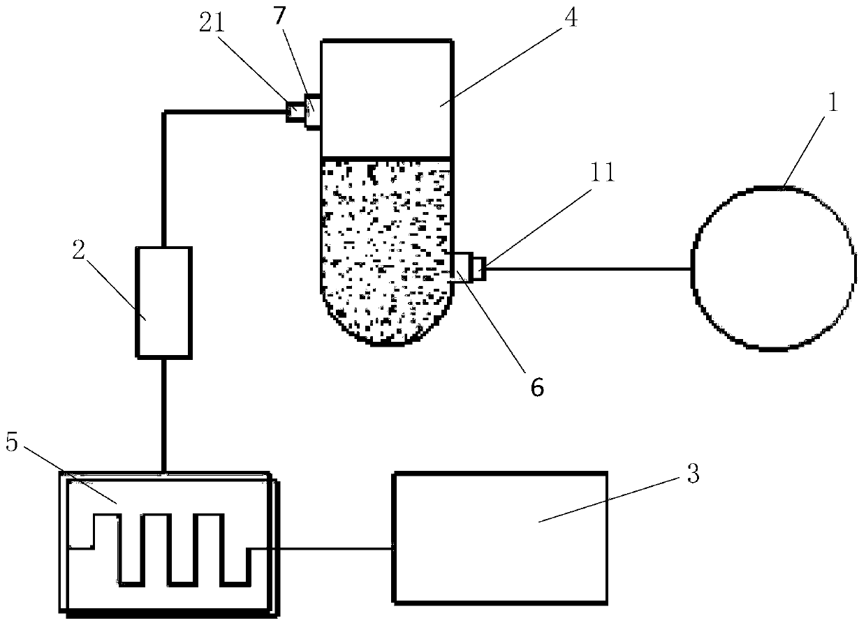 Metal source residual amount detection device and method and evaporation equipment